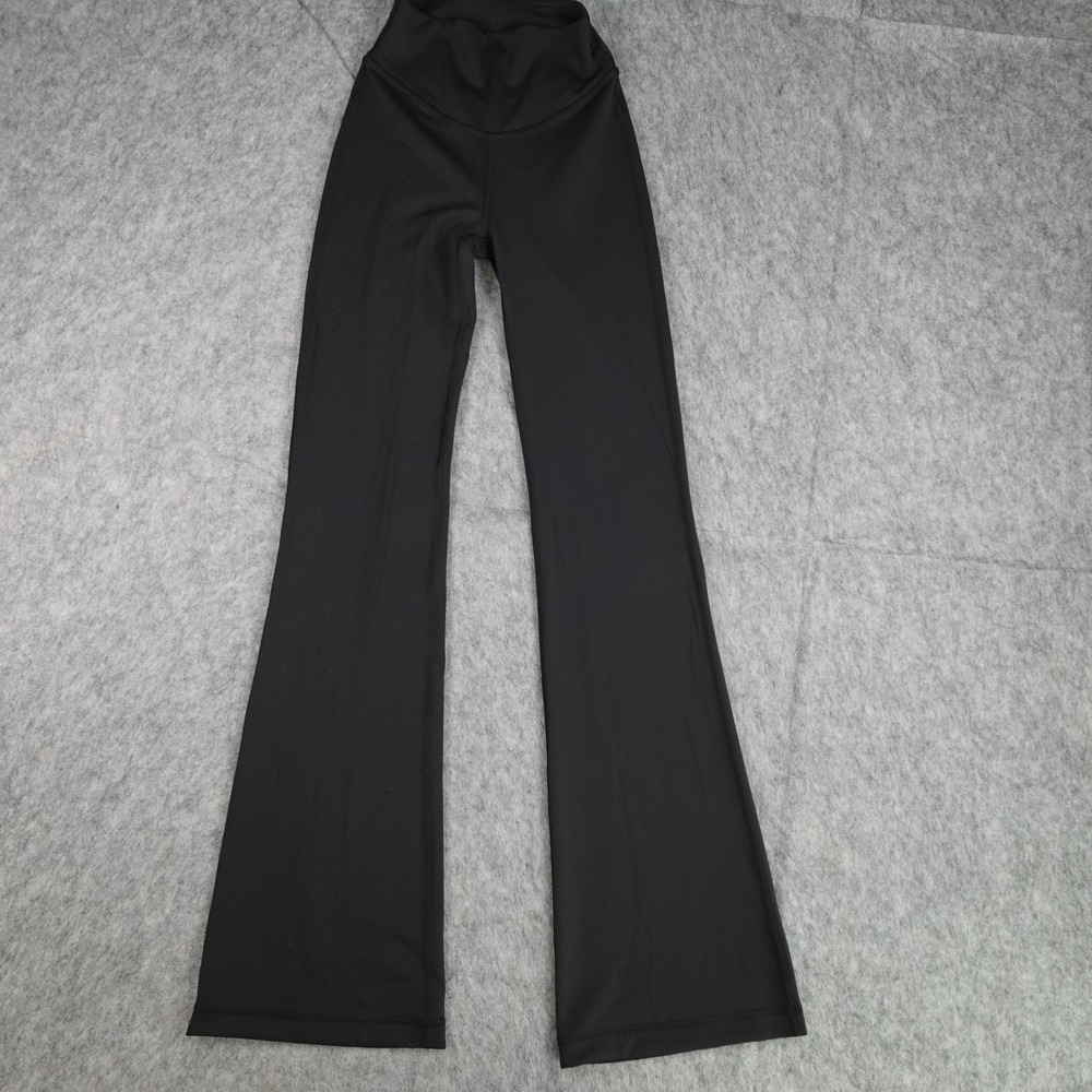 Lululemon Pants Women 2 Black Wunder Under Smooth Cover High Rise Flared Legging